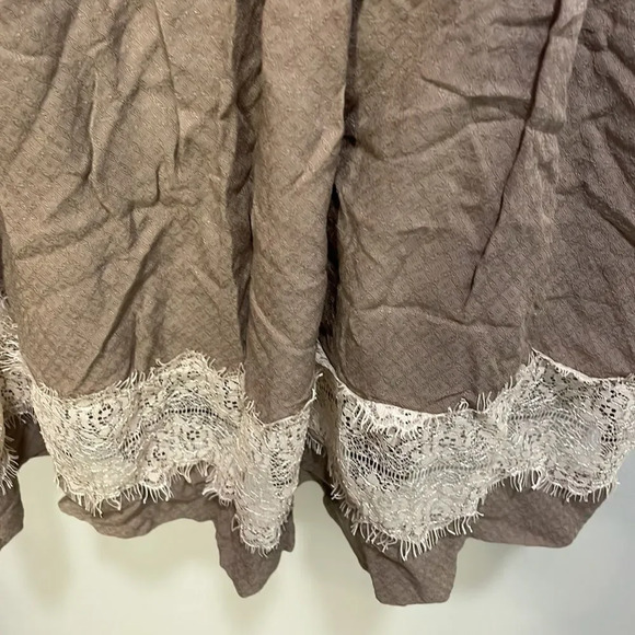 FREE People Woman’s Beige Dress With Lace Details - Picture 4 of 12